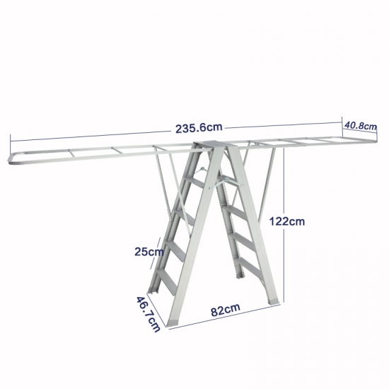 Multi Purpose Ladder Drying Rack